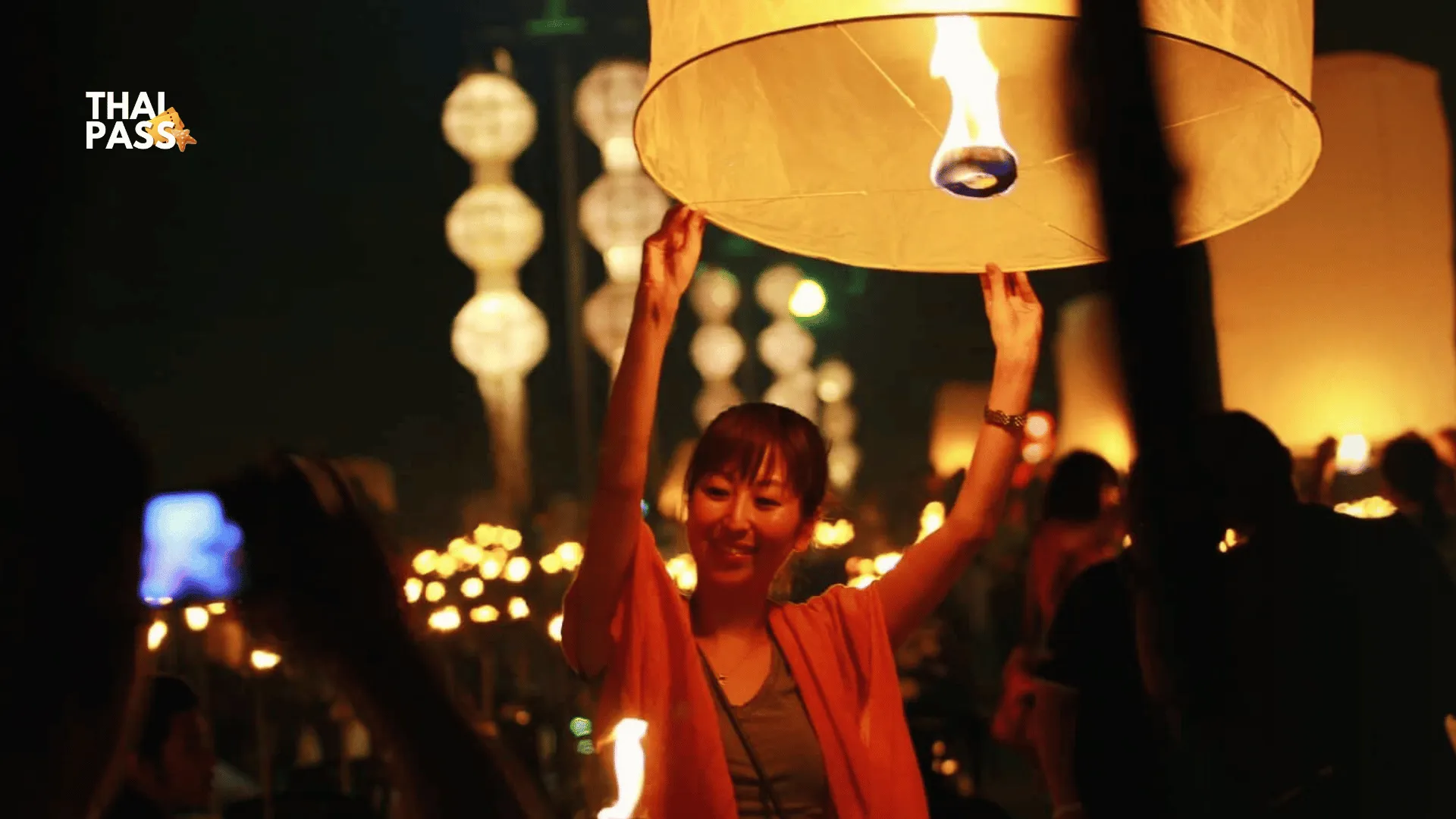 Yee Peng Lanna International 2024 : Chiang Mai Heritage Sky Lanterns Festival 2024 at Dutch Farm