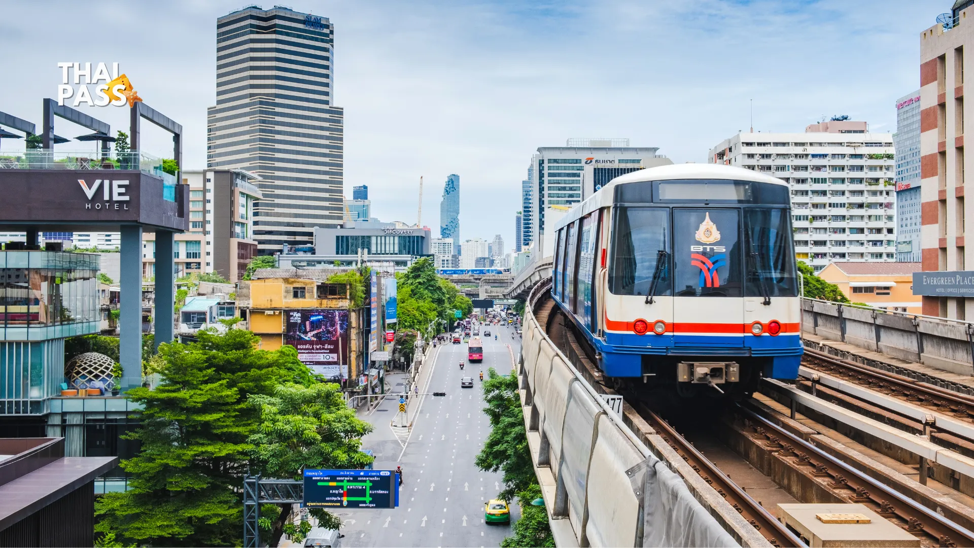 Bangkok BTS Skytrain One-Day Pass(Buy SIM Card to get special offer) - Thai Pass