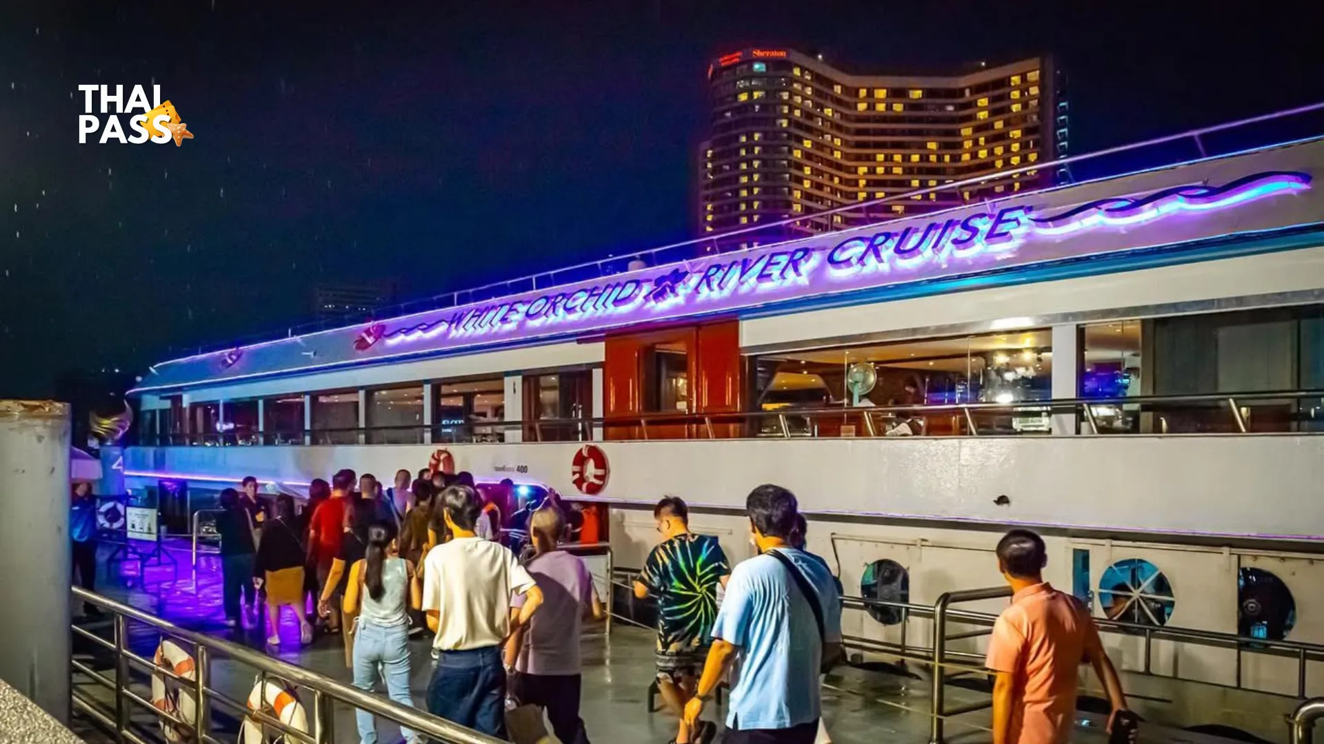 Chao Phraya White Orchid Dinner Cruise, Bangkok - Thai Pass