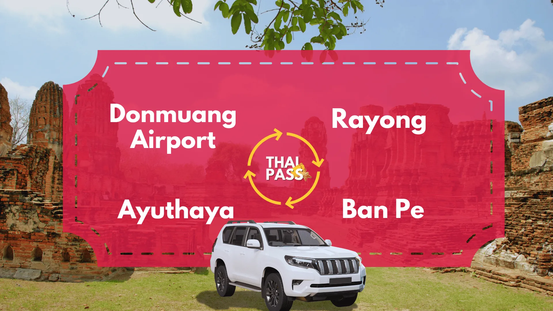 Private Transfer from Donmuang Ariport to Rayong / Ban Pe and Ayuthaya with Airport representative_thumbnail_thethaipass.com