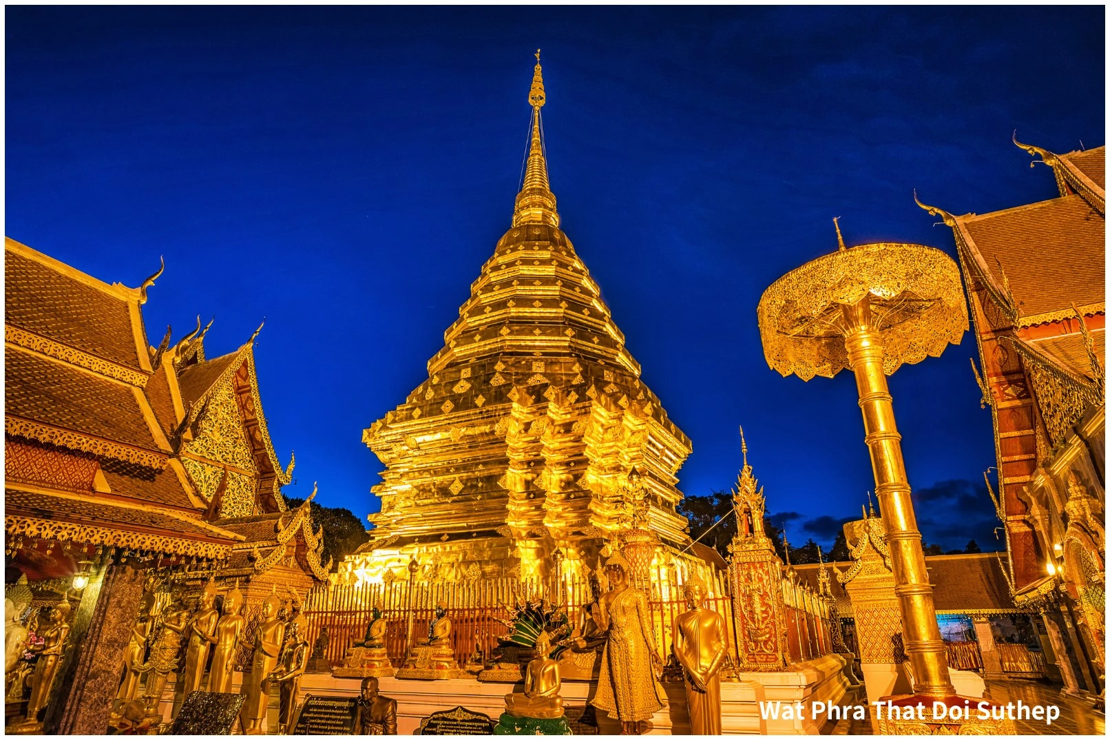 Doi Suthep and Wat Umong Night Tour in Chiang Mai_thumbnail_thethaipass.com