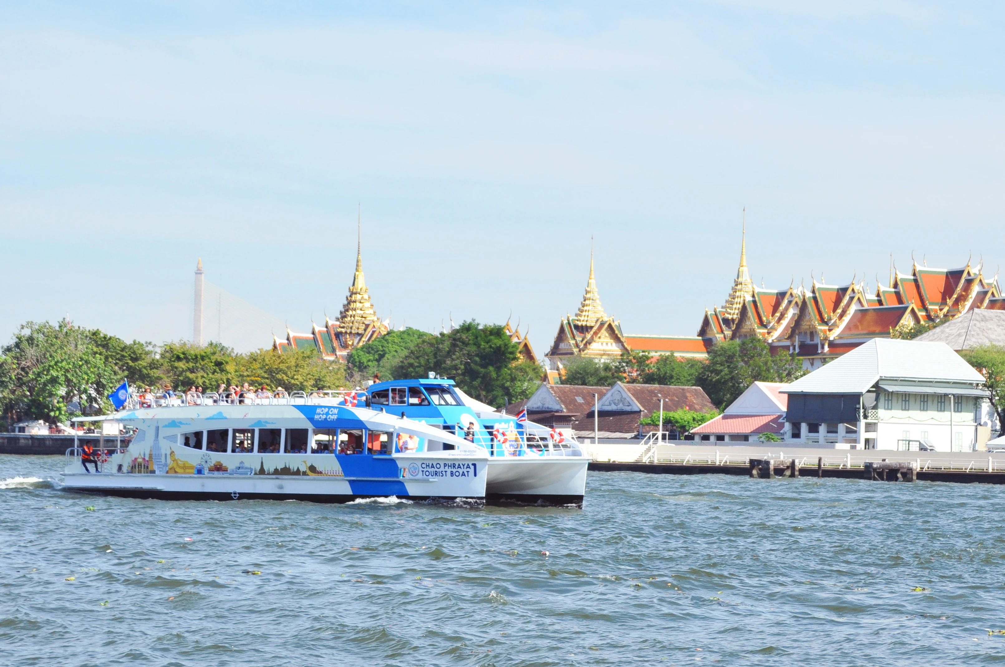 Chao Phraya Tourist Boat Bangkok Hop-On-Hop-Off Sightseeing Boat_thumbnail_thethaipass.com