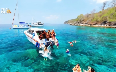 Racha and Coral Island Day Trip by OMBRE Yacht