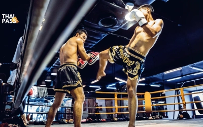 MuayThai Match at Lumpinee Boxing Stadium