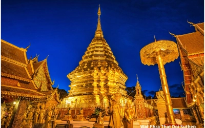 Doi Suthep and Wat Umong Night Tour in Chiang Mai